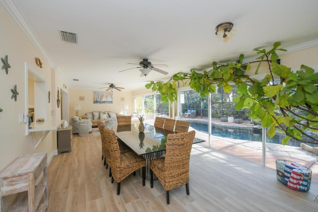 Island Time - Home Wenclosed Lagoon Style Pool Spa Walk To Beach Bikes Holmes Beach Exterior foto