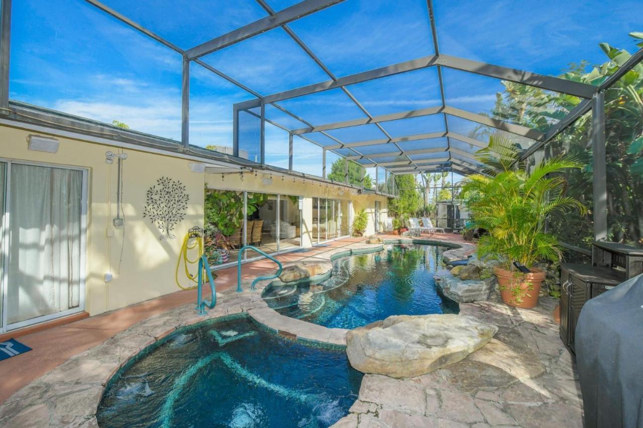 Island Time - Home Wenclosed Lagoon Style Pool Spa Walk To Beach Bikes Holmes Beach Exterior foto